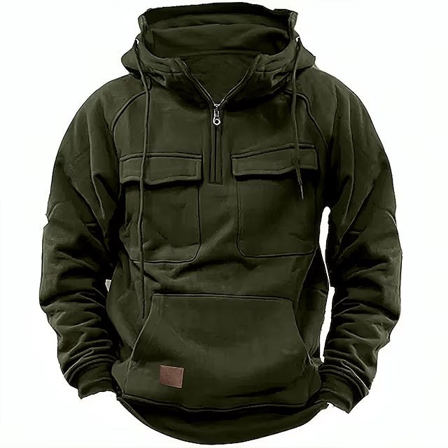 Xavier - Comfortabele winterhoodie met ritssluiting