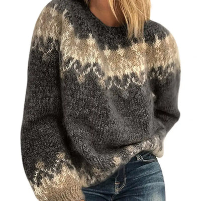 Linda | Trendy Angora Gebreide Wintertrui